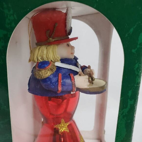 Trim A Home Nutcracker Ornament European Style Glass Handcrafted Mouth Blown - Picture 5 of 6